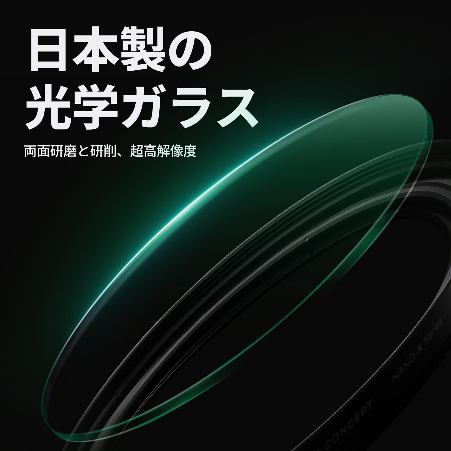 Amazon | K&F CONCEPT 86mm 可変NDフィルターND2-ND32+CPLフィルター 1